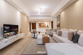 2BR with Maid Room with Sea Views in Palm near Nakheel Mall